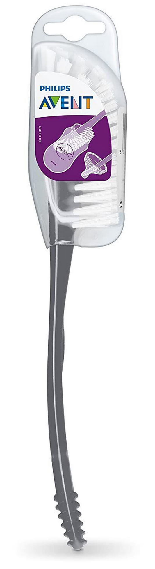 PHILIPS AVENT SCF145/08 spazzola per la pulizia di tettarelle e biberon + custodia