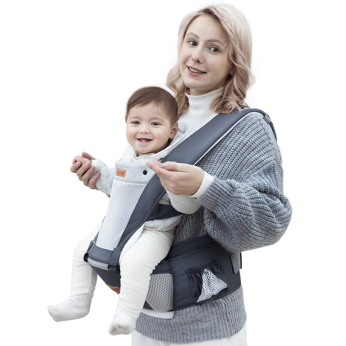 BESREY port-bebe ergonomic cu șezut de șold 6în1