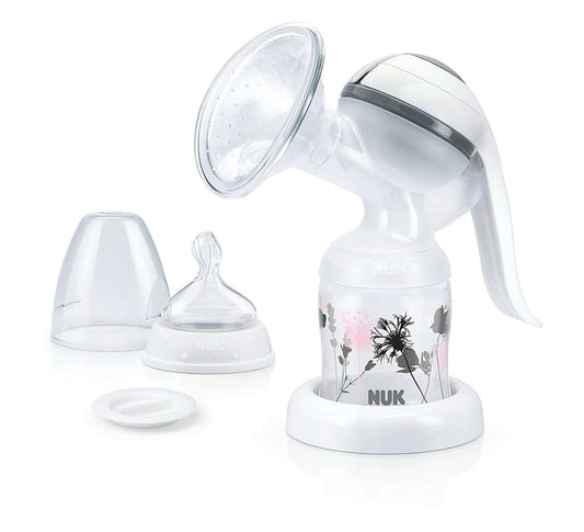 NUK Jolie sacaleches manual con recipiente para leche