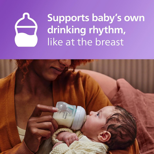 PHILIPS AVENT Natural RESPONSE AIRFREE VENT fles set 260ml x2 + speen