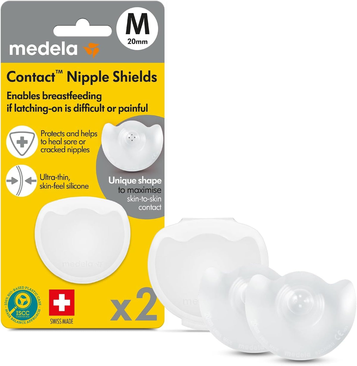 Medela Contact osłonki na brodawki 20 mm