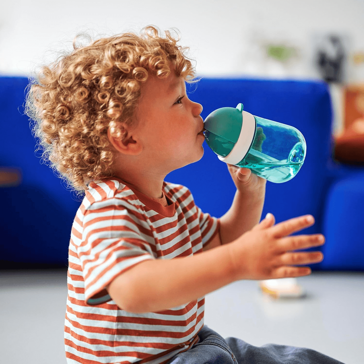 MEPAL Straw Cup kubek niekapek ze słomką 9 m+ 300 ml FARMA – zdjęcie produktu 3