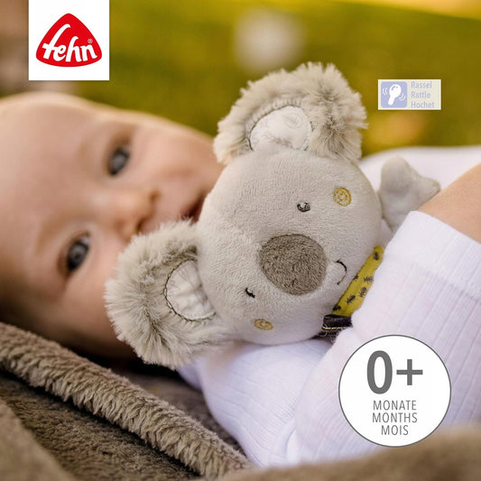 FEHN bawełniany chwytak z grzechotką KOALA 18 cm – zdjęcie produktu 2