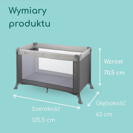 BEBECONFORT Soft Dreams łóżeczko turystyczne 60x120 cm – zdjęcie 2