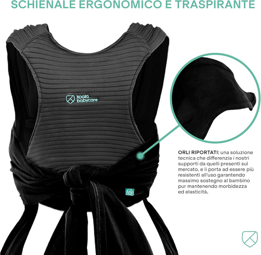 KOALA BABYCARE elastický nosič na nošení max 15kg