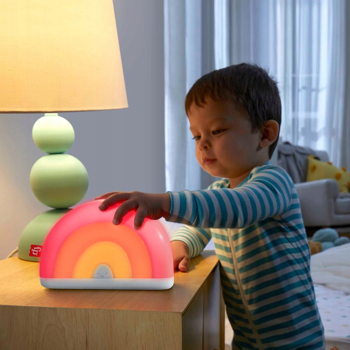 FISHER-PRICE HGB91 dispozitiv de liniștire pentru somn sunete melodii lumini