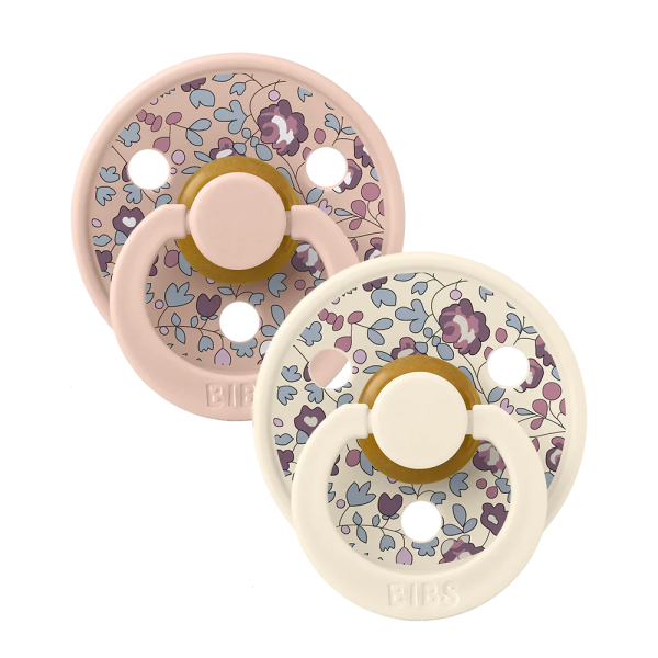 BIBS Eloise Blush Mix kerek cumik, x2, 6-18 hó