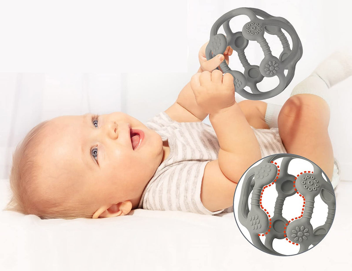 MCGMITT Teether Ball silikonbitring 10 cm