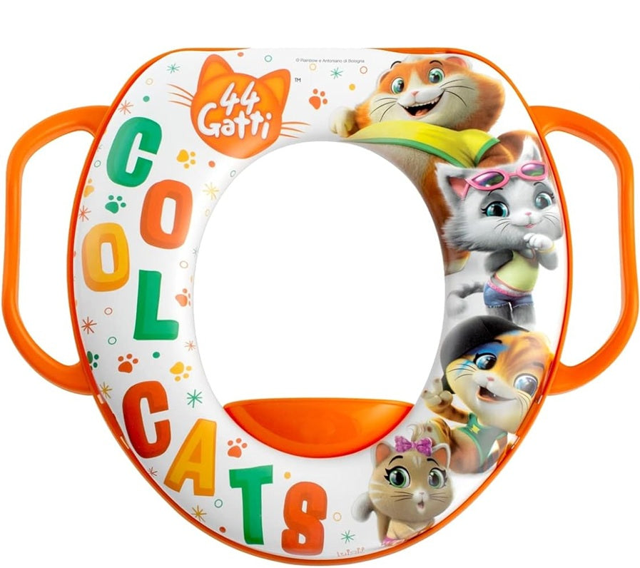 LULABI 44 Gatos capa suave para sanita com pegas 12 m+