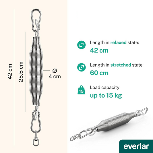 EVERLAR arc de balansare pentru leagăn cu arc și hamac pentru copii 15 kg