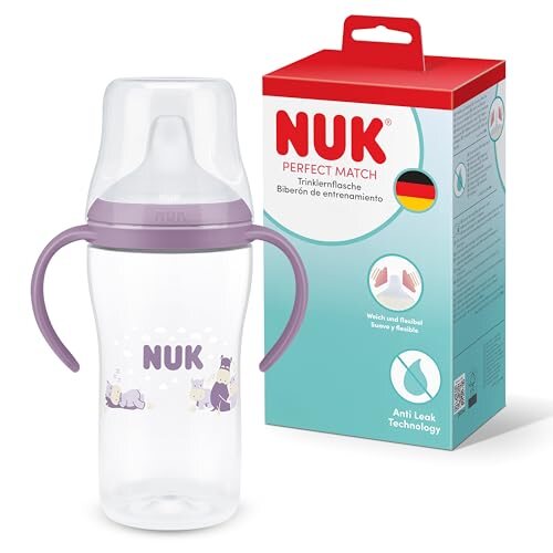 NUK Perfect Match kubek treningowy 260 ml 6+ Hipopotam – zdjęcie produktu 2