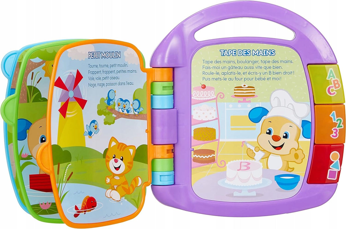 FISHER-PRICE CDH49 elektronisk læringsbog ITALIENSK Sprog