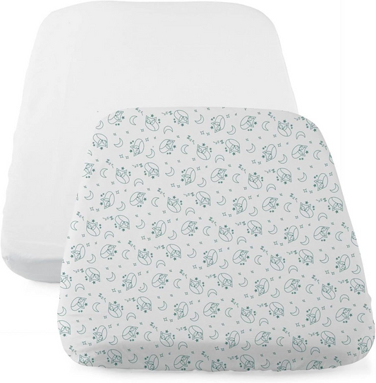 CHICCO NEXT2ME lepedő kiságyhoz 2 db 50 x 83