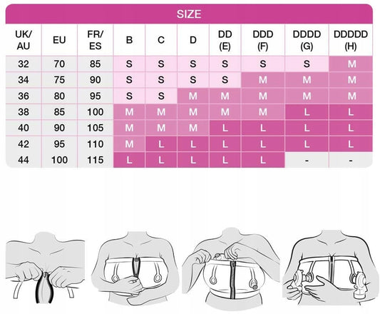 MEDELA gorset do laktatora EASY EXPRESSION M – zdjęcie produktu 2