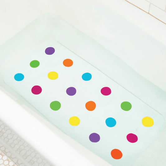 MUNCHKIN Dots rutschfeste Gummimatte für die Badewanne 36 x 77 cm