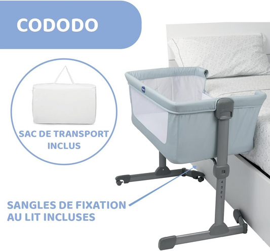 CHICCO NEXT2ME ESSENTIAL adjustable bedside crib
