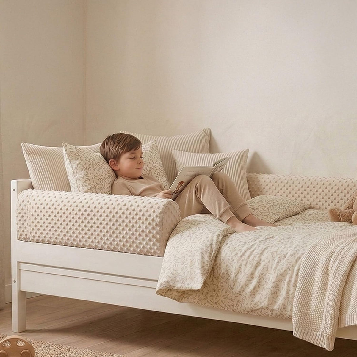 ΠΡΟΣΤΑΣΙΑ άκρων κρεβατιού 90x20 εκ MINKY