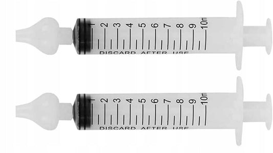 BABY AGE irrigatore siringhe per naso 2 pezzi 10ml