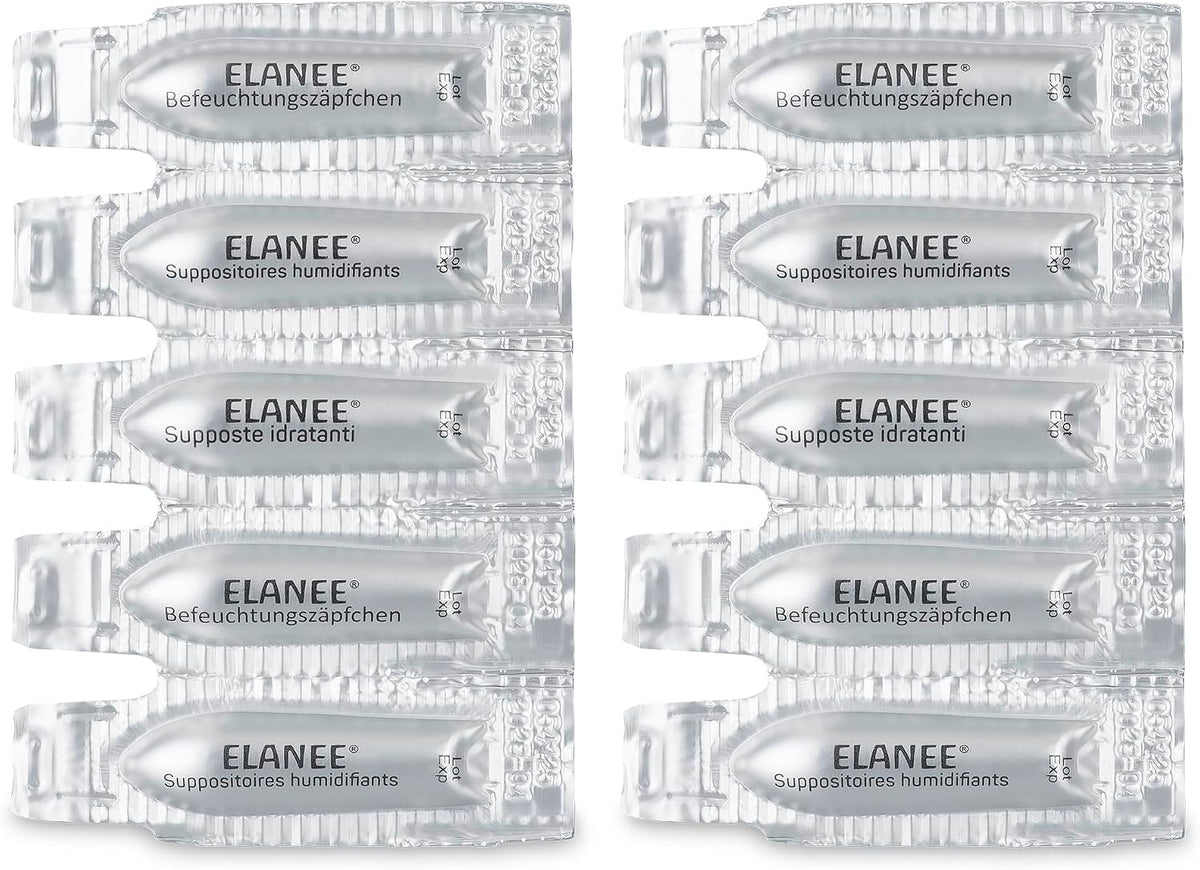 ELANEE globule vaginale hidratante fără hormoni x10