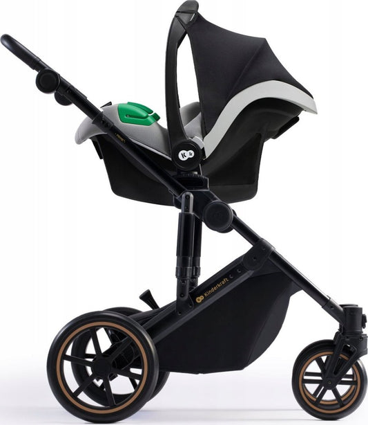 KINDERKRAFT PRIME2 PRO 3 az 1-ben multifunkciós babakocsi 22kg-ig + MINK PRO autósülés