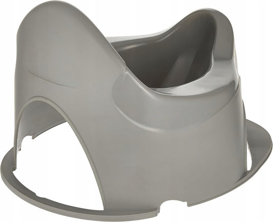 TIGEX Grand Comfort nocnik 12 m+ szary ergonomiczny nocnik z polipropylenu, wolny od BPA, dla dziecka do 15 kg