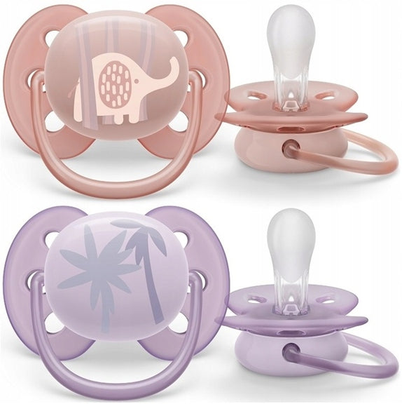 PHILIPS AVENT Ultra Soft suzete x 2 0-6 luni