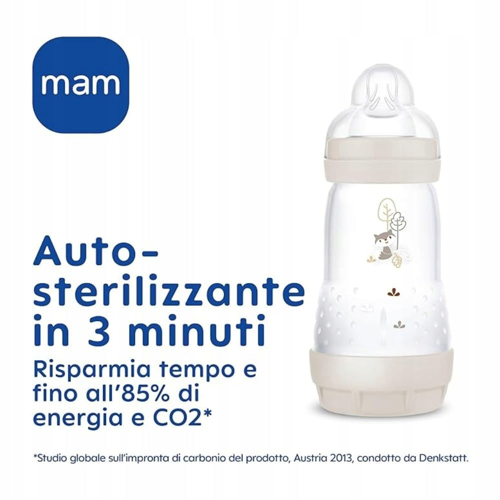 MAM Easy Start biberón anticólicos x2 160ml 0+