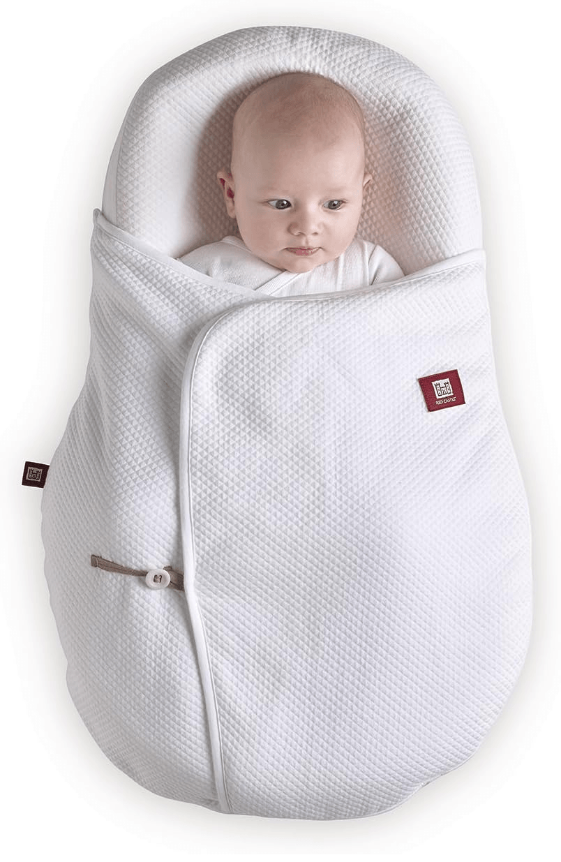Red Castle Cocoonacover otulacz śpiworek 2,5 TOG, biały śpiworek dziecięcy do snu i codziennego użytkowania