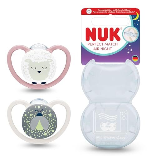 NUK Perfect Match Air Night smoczki 6-18 mies. – zdjęcie produktu 2