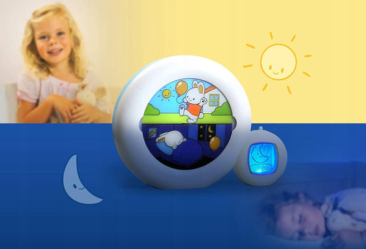 PABOBO Kid'Sleep Moon 3σε1 ρολόι αφύπνισης εκπαιδευτικό