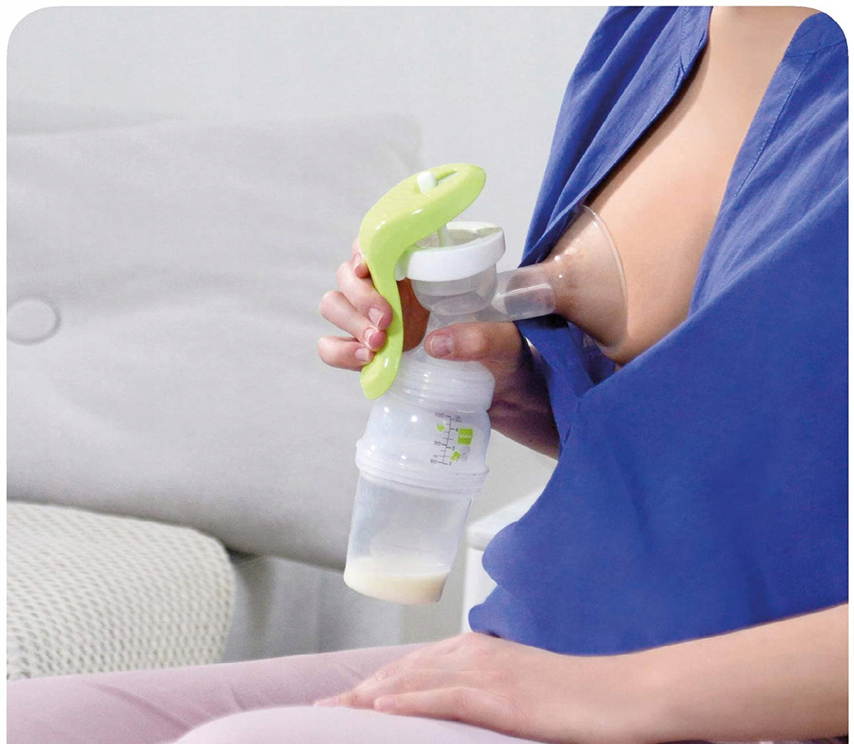 MAM kompaktowy LAKTATOR RĘCZNY z butelką 160 ml