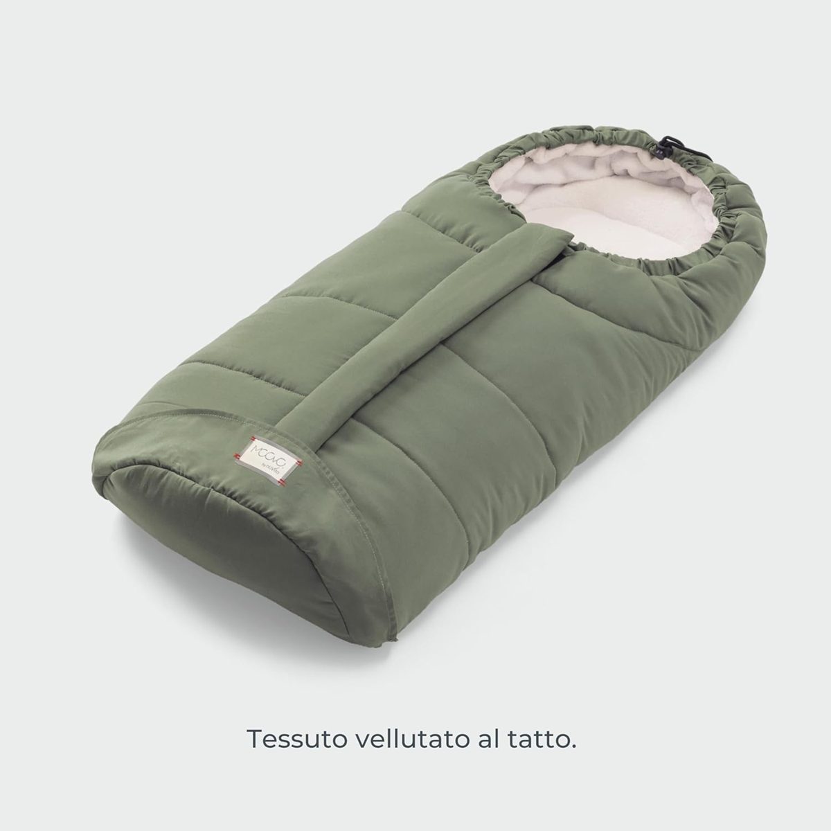 MOOVO NUVITA univerzálny fusak do kočíka 0-6 mes. 80cm