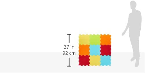 LUDI сгъваема пъзел-мат СЕНЗОРНА 90x90