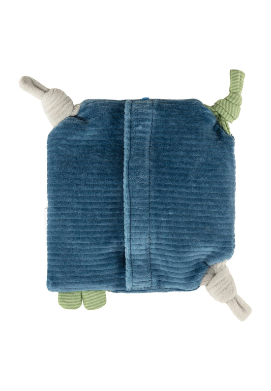 Sterntaler Dino Rexi cuscino con imbottitura ai fiocchi d'avena blu 17x17cm