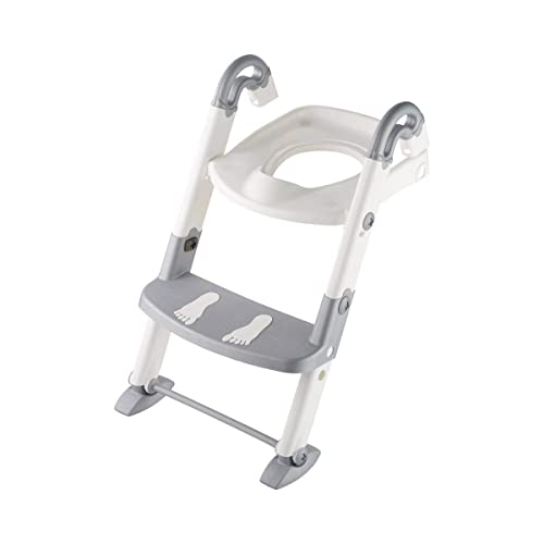 KIDSKIT trener WC 3w1 szaro-biały 18-36m