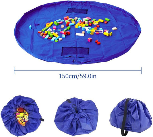 Tapis de jeu sac de jouets 150 cm
