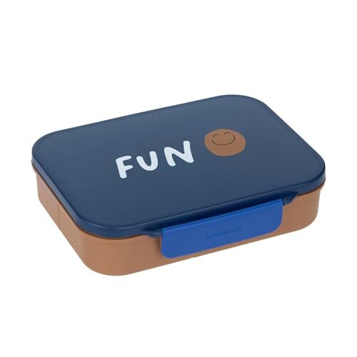 LÄSSIG Little Gang Smile lunchbox voor ontbijt met bento-vakjes