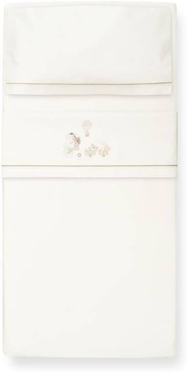 INTERBABY komplet pościeli 3częściowy 60x120 / 40x60 / 103x150 + zawieszka