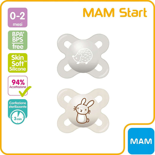 MAM START nyugtató cumi 0-2 hónap + doboz