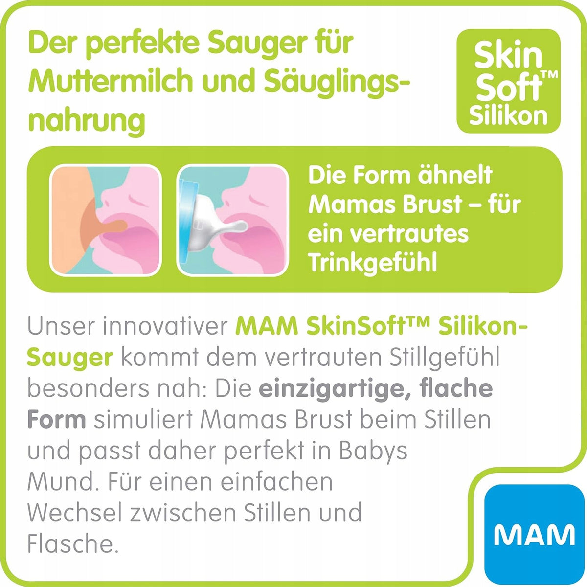 MAM smoczki do butelek 6msc+ x2 ultraszybki X