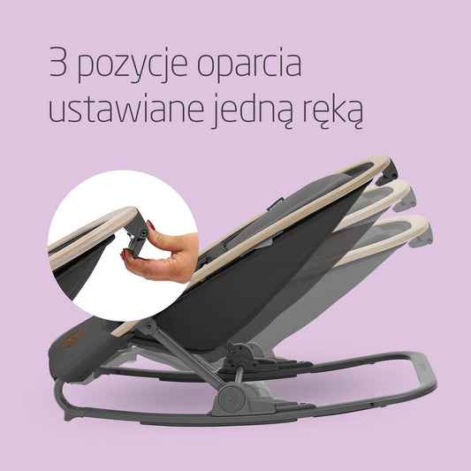 MAXI-COSI KORI 2 în 1 șezlong balansoar până la 15 kg
