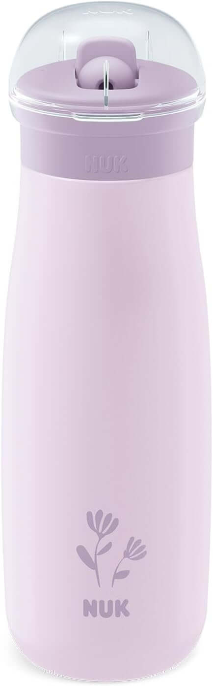 NUK Mini-Me Flip borraccia in acciaio con cannuccia e beccuccio 500 ml 12 mesi+