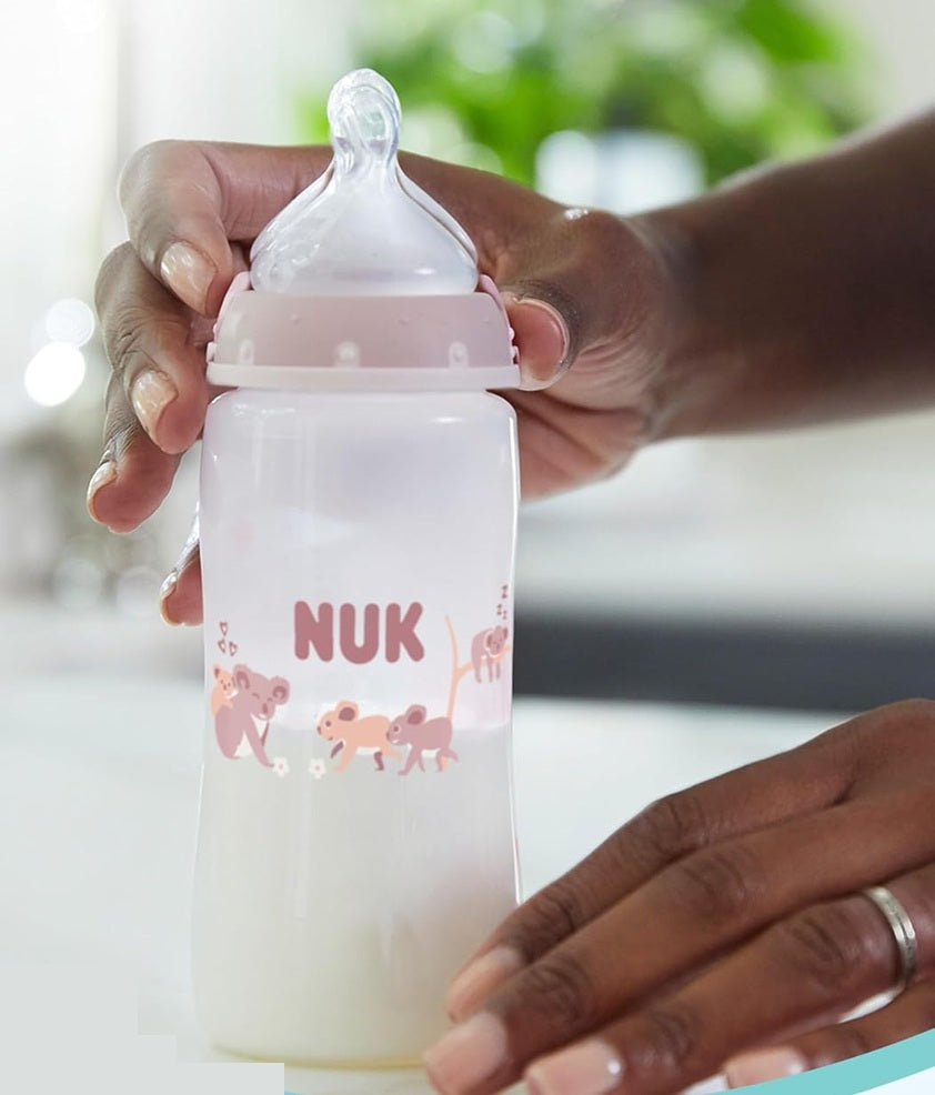 NUK First Choice+ butelka 300 ml smoczek M + wskaźnik temperatury