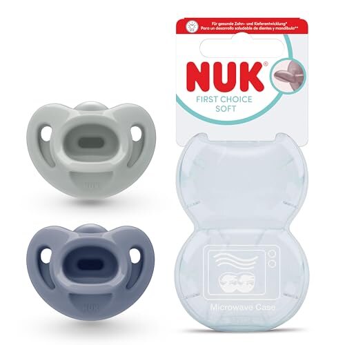 NUK First Choice Soft smoczki uspokajające 0-6 mies. – nowy – zdjęcie 2