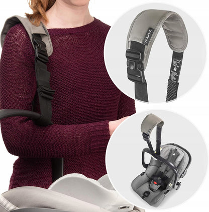 ZAMBOO curea de umăr pentru transportul scaunului auto 72-143 cm