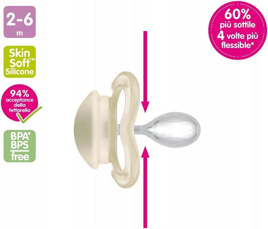 MAM Supreme Night smoczek uspokajający silikonowy 0-6m – zdjęcie produktu 2