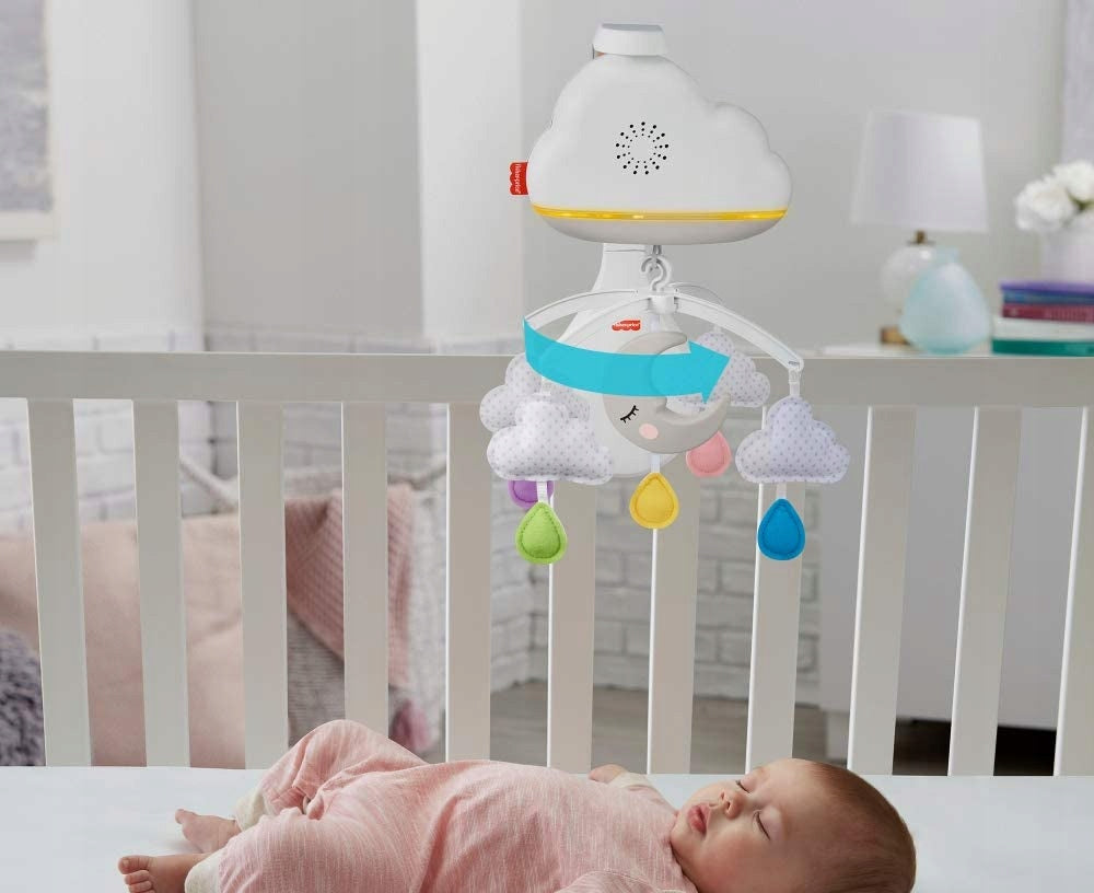 FISHER-PRICE GRP99 carrousel with noise sensor and night light