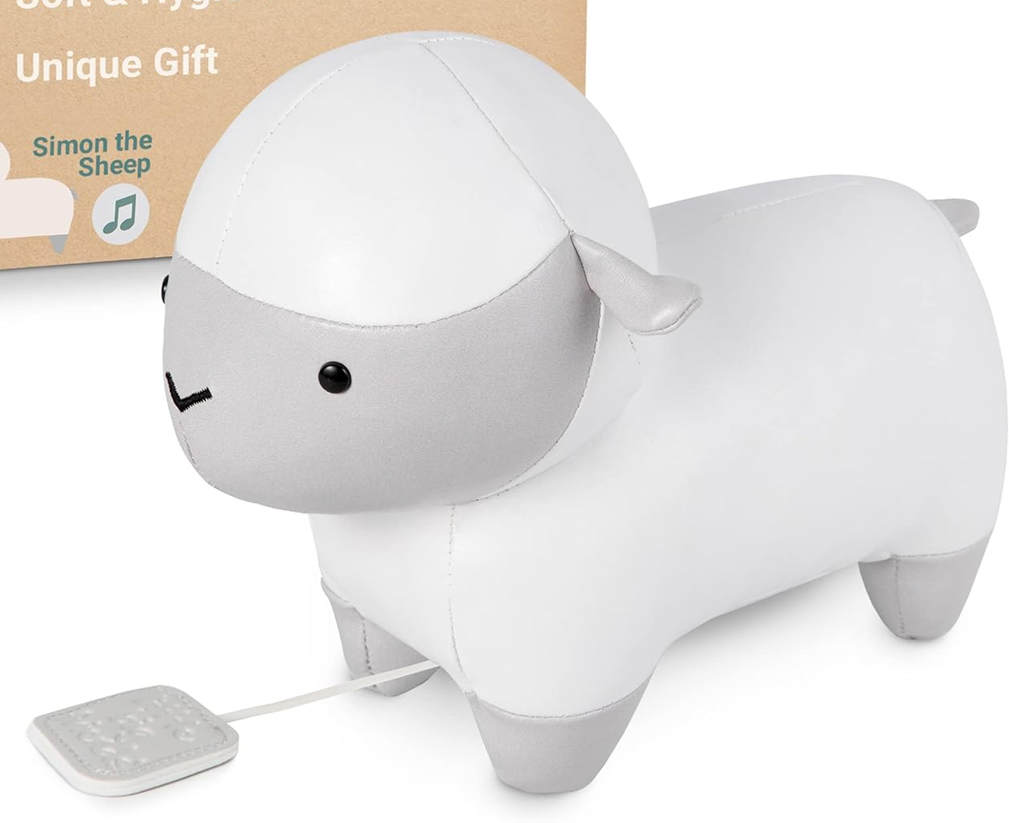 LITTLE BIG FRIENDS Pecora Simon peluche con carillon "Danza della Fata dello Zucchero"