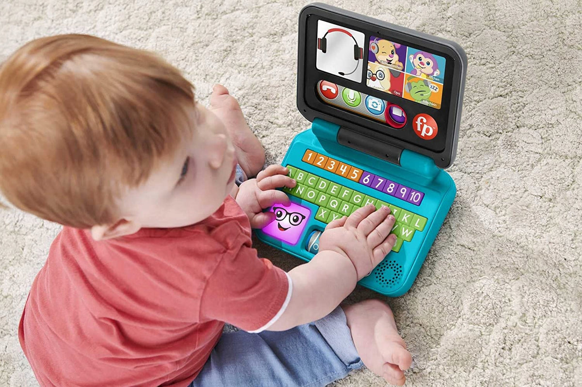 FISHER-PRICE интерактивен лаптоп J.NIEMIECKI 6m+