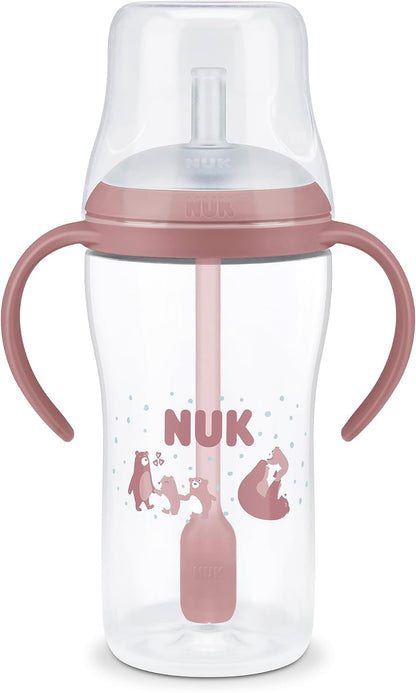 NUK Perfect Match cană cu pai 260 ml 8m+
